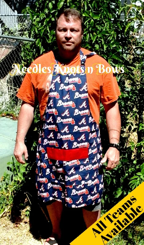 Atlanta Braves Game Day Baseball Apron