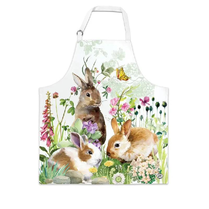 Bunny Meadow Adult's Apron