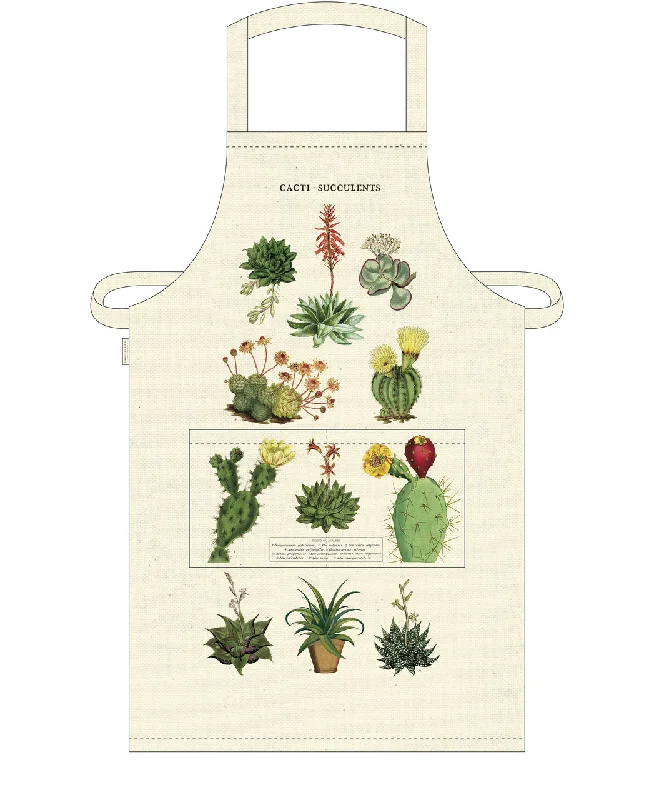 Cavallini & Co. Succulents Cotton Apron