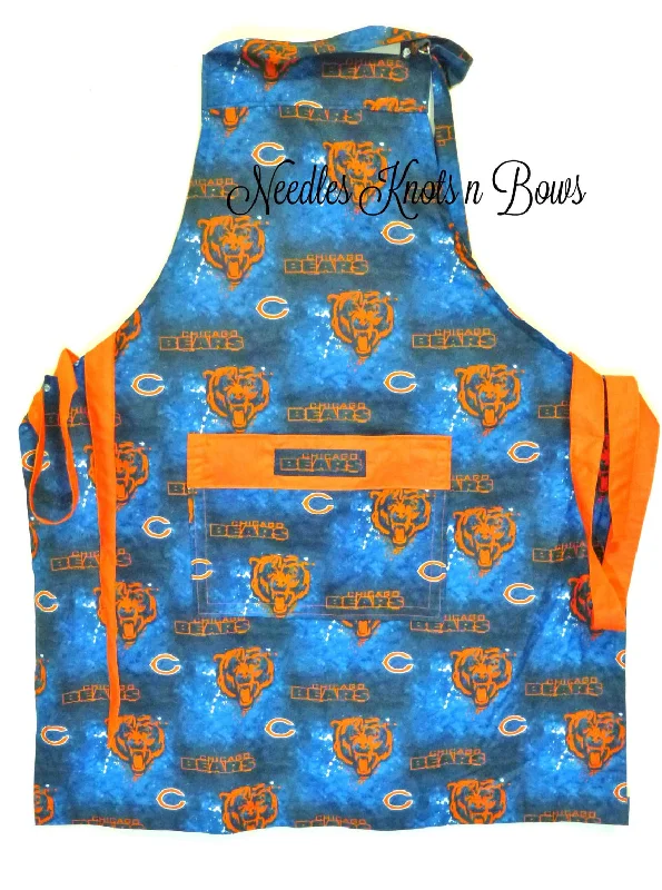 Chicago Bears Unisex Apron, Game Day, Football, Aprons