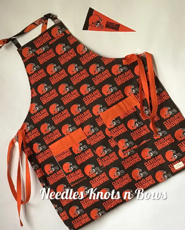 Cleveland Browns Apron, Men's, Women's Football Apron