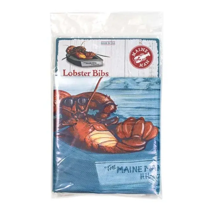 Maine Man Lobster Bibs, Set of 12