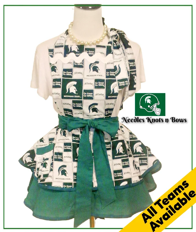 Michigan State Spartans Womens Apron