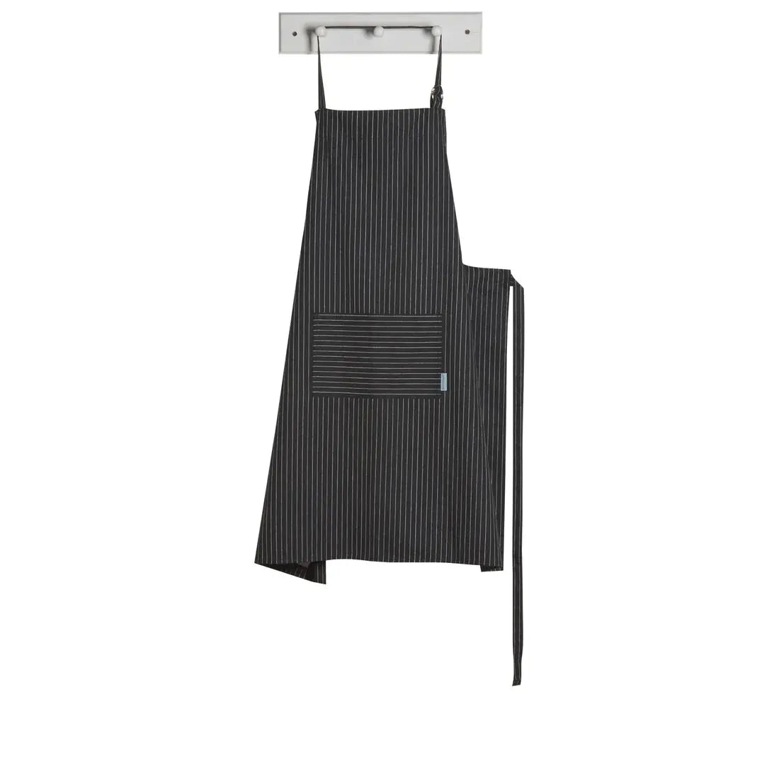 Black Pinstripe Oversized Mighty Apron