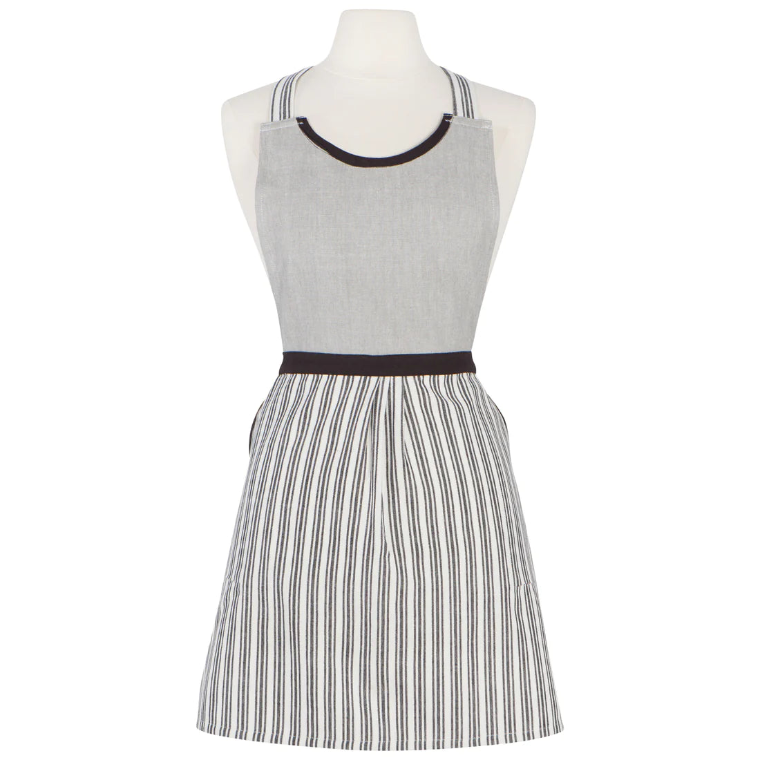 Petite Ticking Stripe Apron