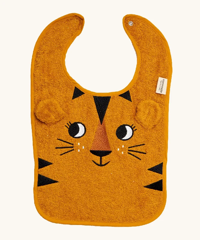 Roommate Organic Cotton Baby Bib - Tiger