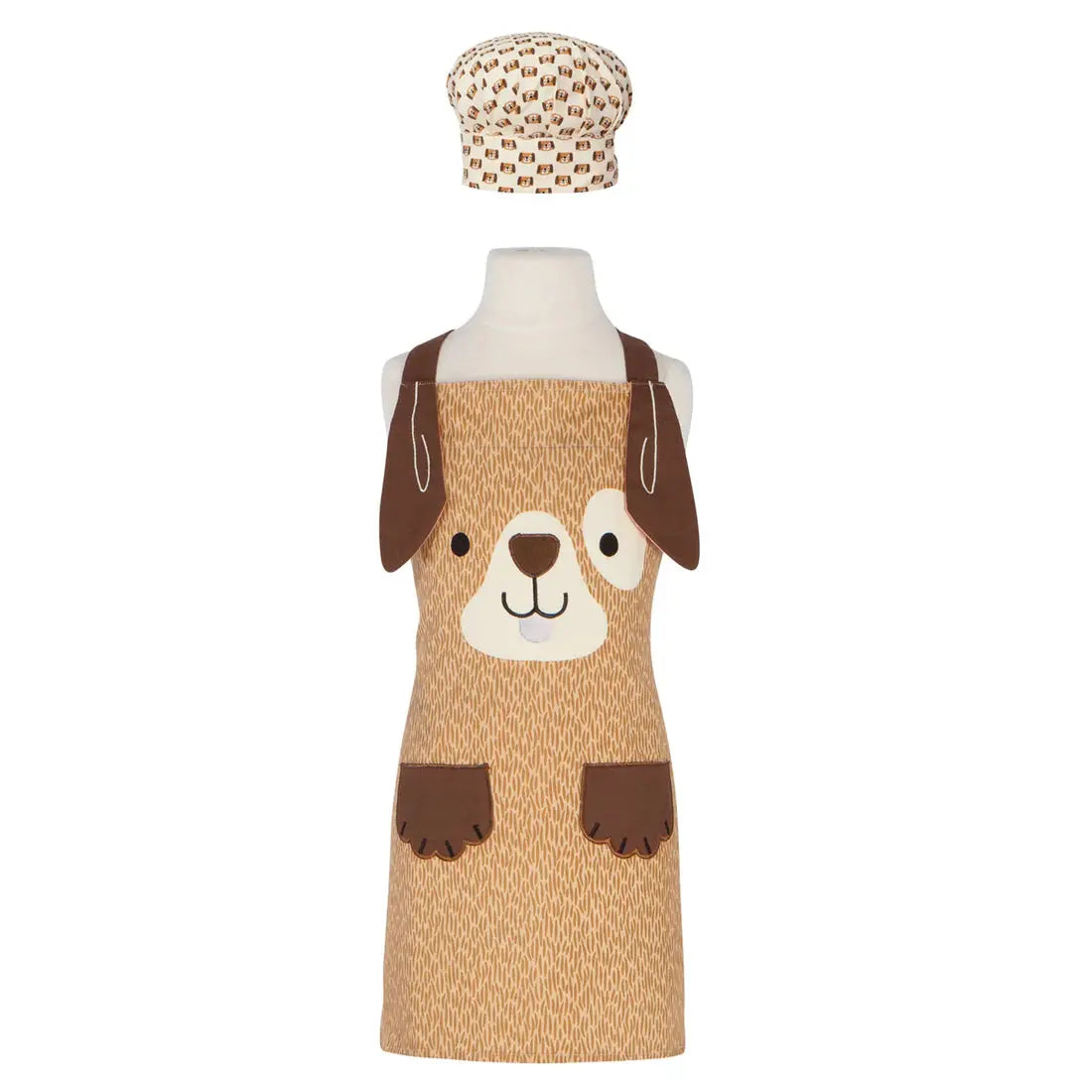 Dog Daydream Kids Apron and Hat Set