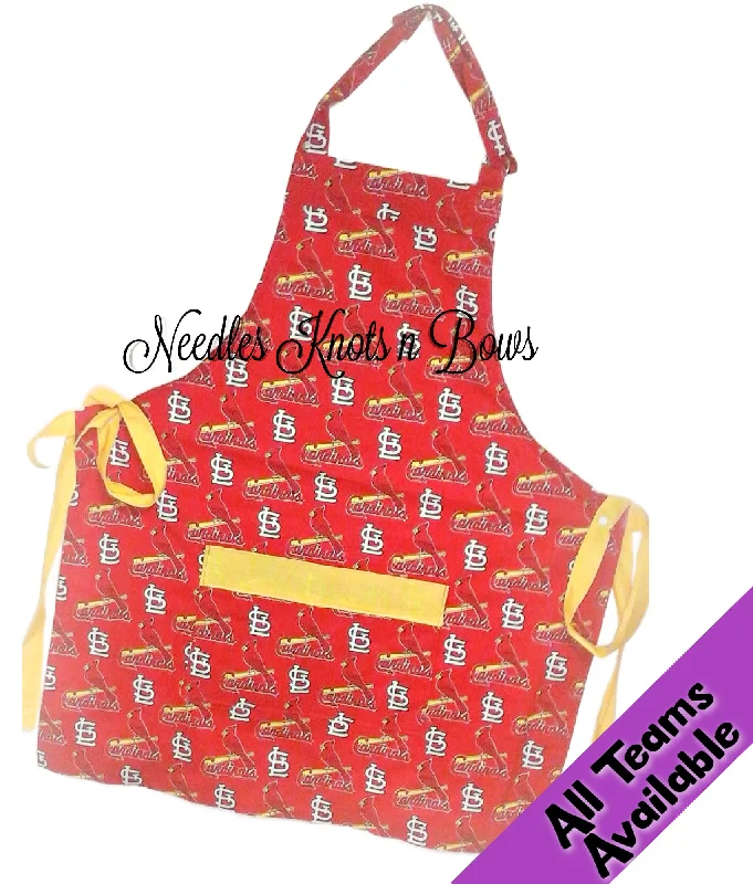 St. Louis Cardinals Baseball Apron with Pocket