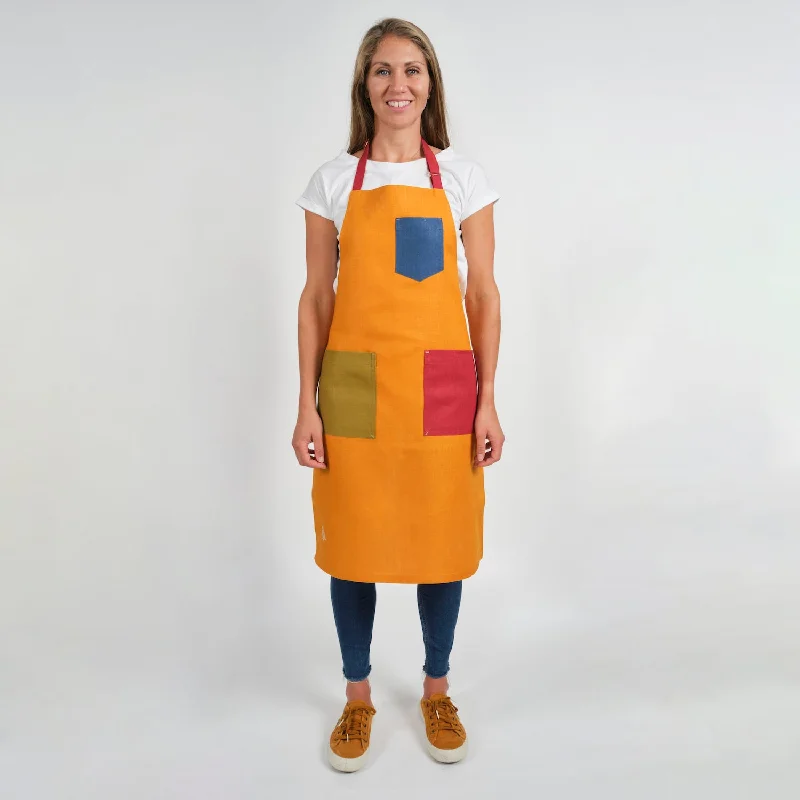 Turmeric Rainbow Apron