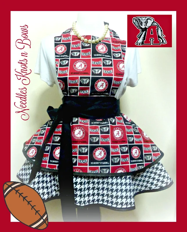 Womens University of Alabama Crimson Tide Apron with Pocket