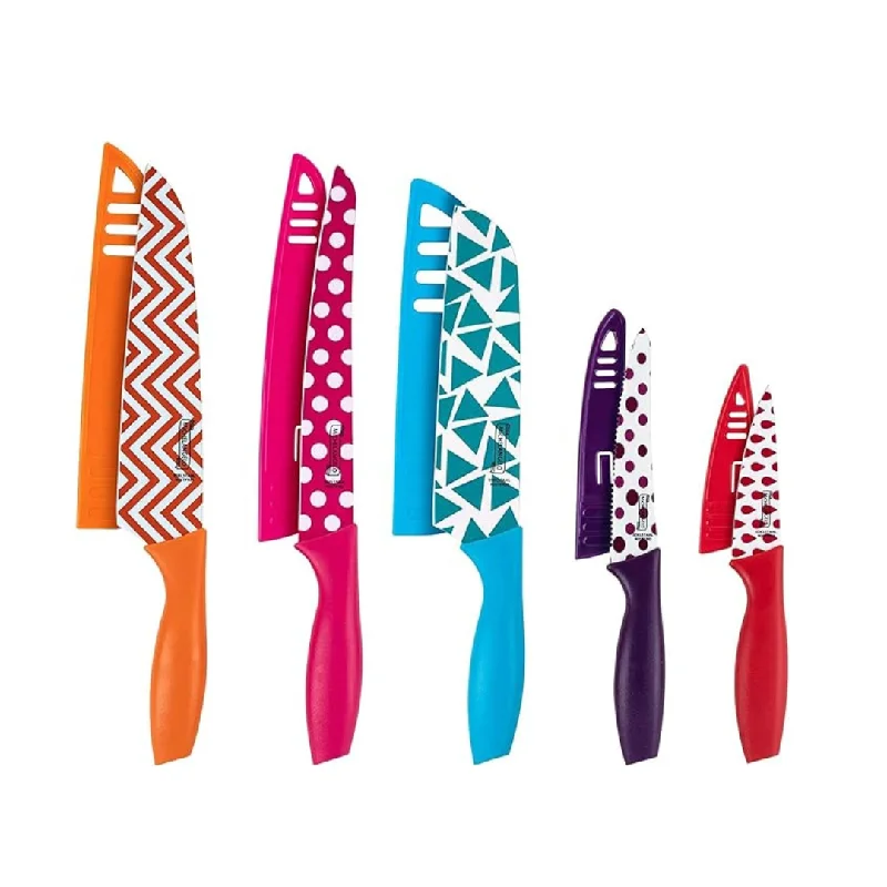 10 Piece Kitchen Knife Set