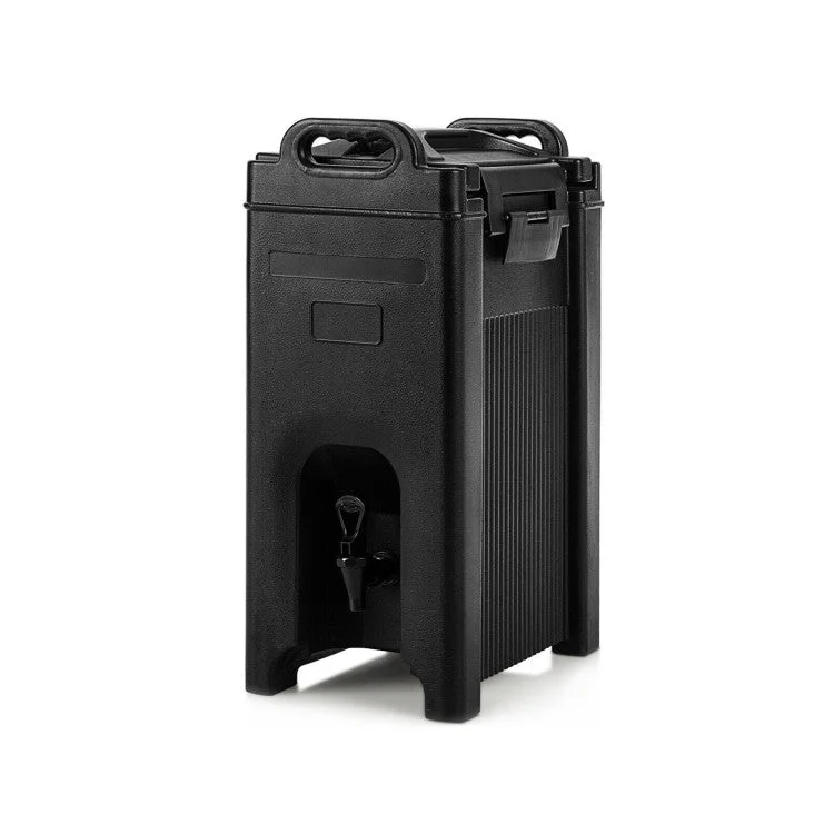 5 Gallon Insulated Beverage Server Dispenser-Black