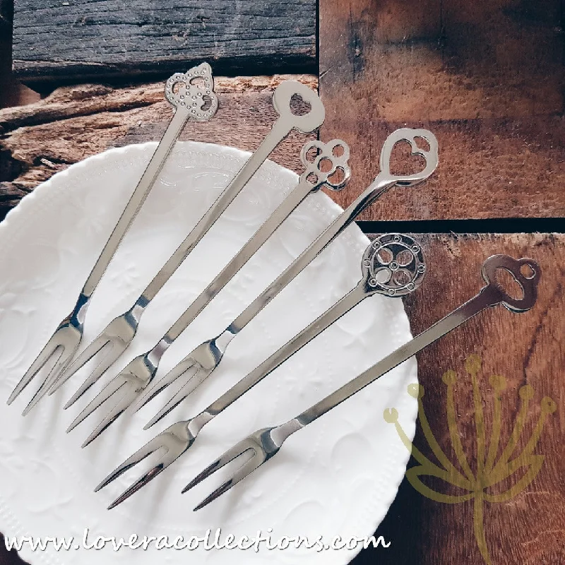 Silver - 6 Piece Forks Set