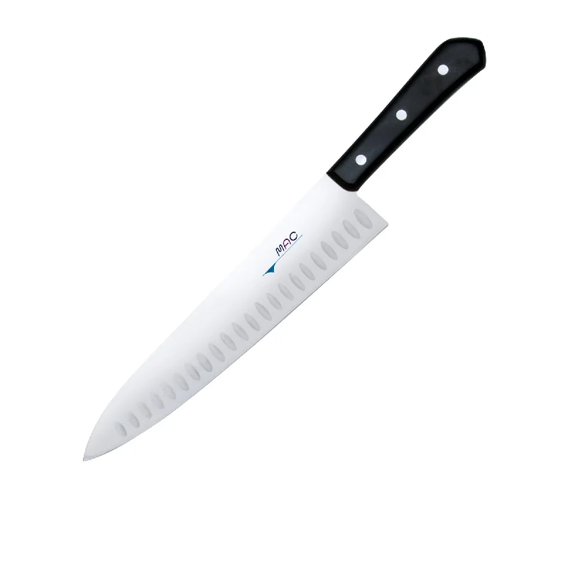 Mac Chef Series Chefs Knife Granton Edge 25.5cm TH-100