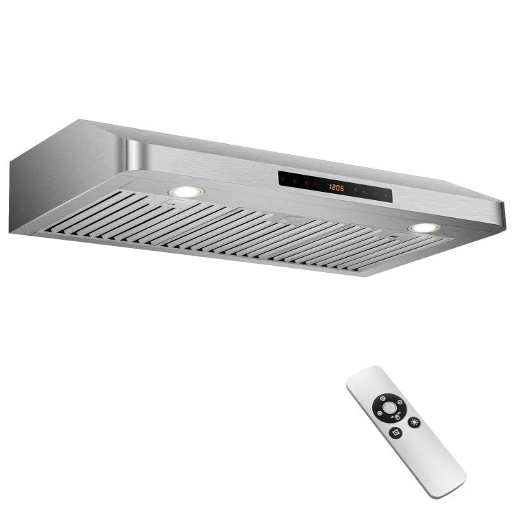 Under Cabinet Range Hood 900 CFM Kitchen Vent with 4 Fan Speed