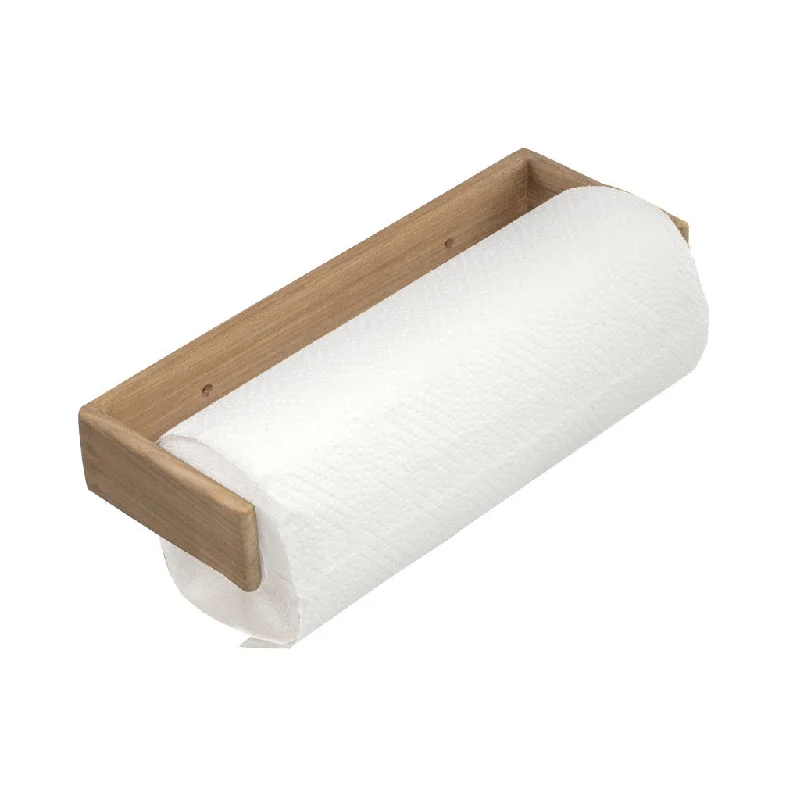 Wall Mounted 12.25 " Wood Paper Towel Holder