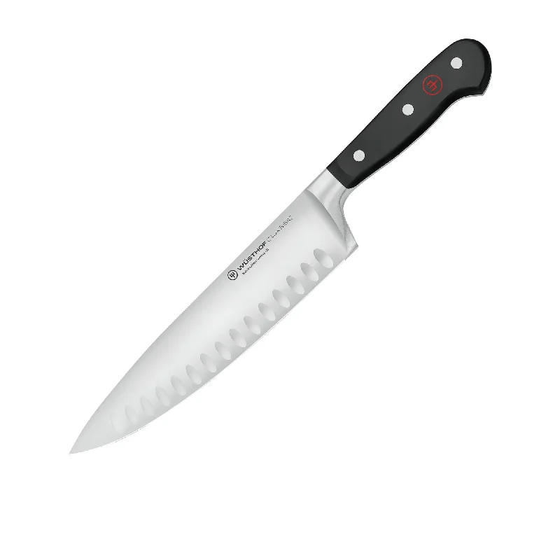 Wusthof Classic Chefs Knife Granton Edge 20cm