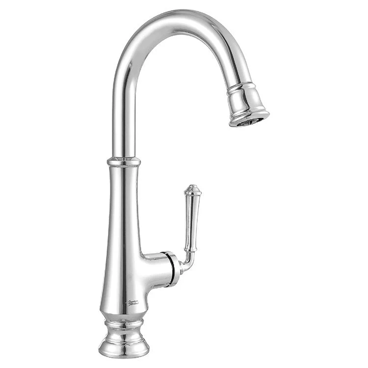 Delancey Single Handle Pull Down Bar/Prep Faucet