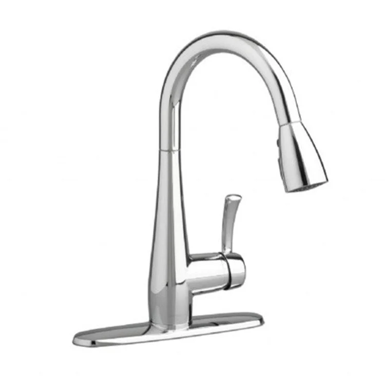 Quince Single Handle High Arc Pull Down Kitchen Faucet 2.2 GPM