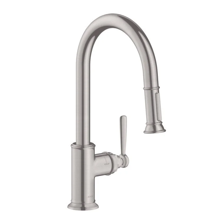 Montreux Single Handle Pull Down Kitchen Faucet