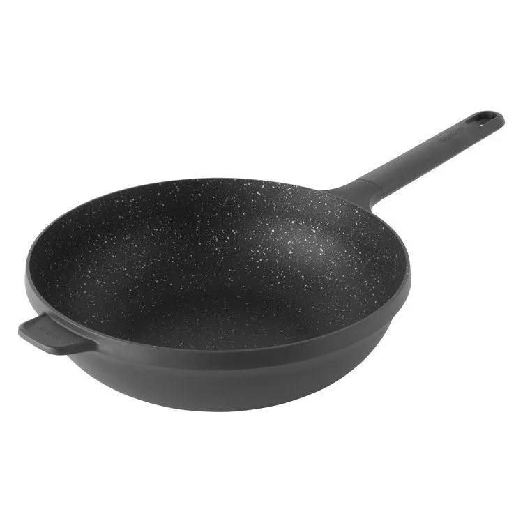 Gem Cast Aluminum 11" Non-Stick Stir Fry Pan 4.1-Quart