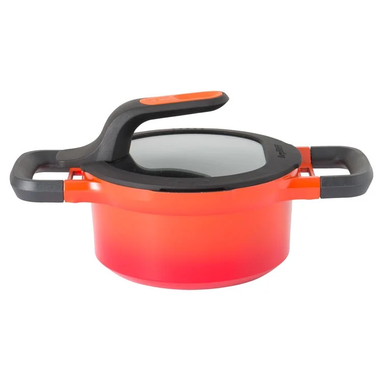 Gem 1.6-Quart 6.25" Cast Aluminum Non-Stick Covered Saucepan