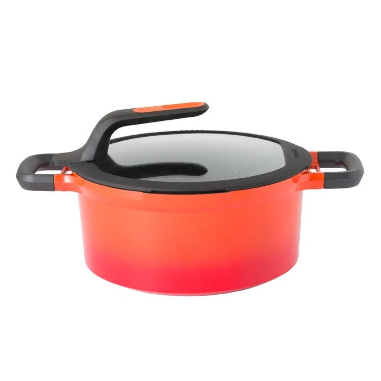 Gem 9.5" Cast Aluminum Non-Stick Covered Stockpot