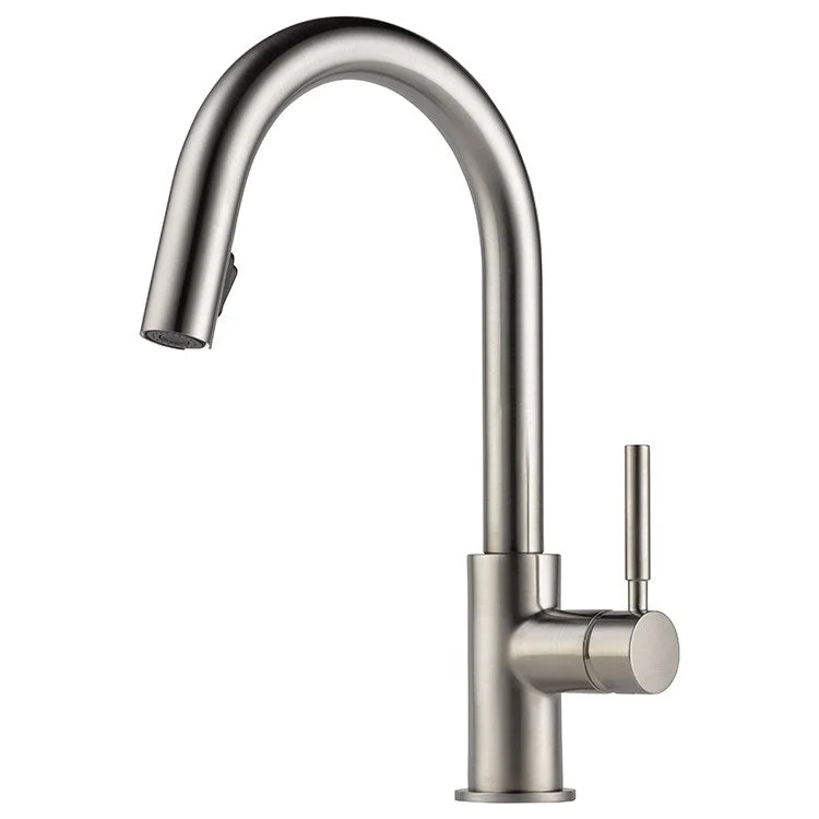 Solna Single Handle Pull Down Kitchen Faucet