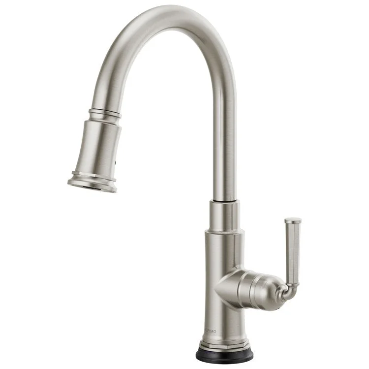 Kitchen Faucet Rook SmartTouch Pull Down 1 Lever ADA Brilliance Stainless 1.8 Gallons per Minute