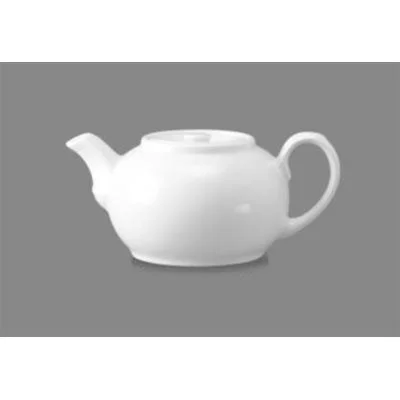 Churchill Nova Super Vit 15 Oz Teapot, White, 4 /Case - WHT75-1