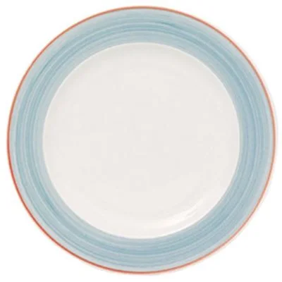 Continental Cosmo 12.25" Wide Rim Plate, Blue 12 /Case