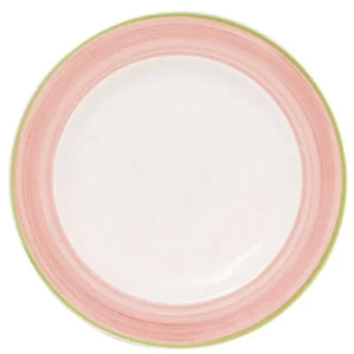 Continental Cosmo 12.25" Wide Rim Plate, Pink 12 /Case