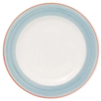 Continental Cosmo 9" Wide Rim Plate, Blue 24 /Case