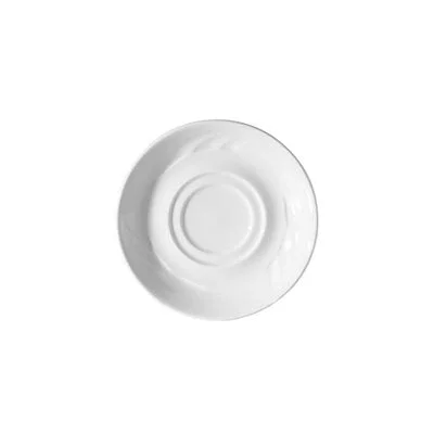 Continental Everest 6" Double Well Saucer, White 24 /Case