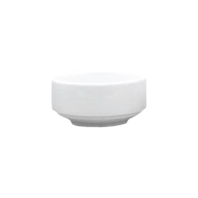 Continental Plain White 10 oz Stacking Soup Bowl, 24 /Case