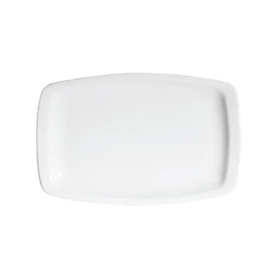 Continental Plain White 12" Rectangle Platter 12 /Case