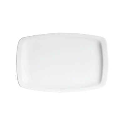 Continental Plain White 13.75" Rectangle Platter 12 /Case