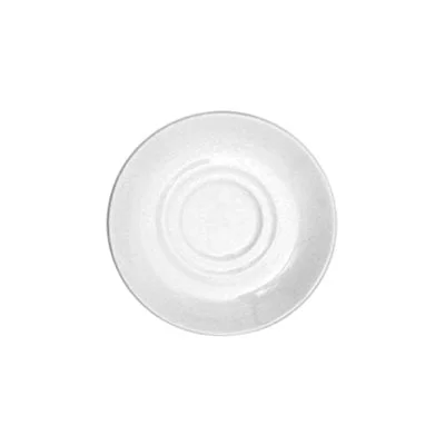 Continental Plain White 6" Double Well Saucer 24 /Case