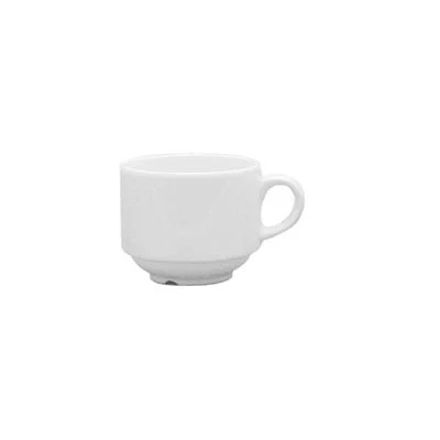 Continental Plain White 7.5 Oz Stacking Cup 24 /Case