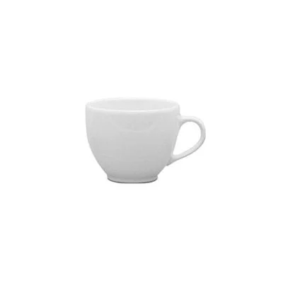 Continental Plain White 8 Oz Elegant Tea Cup 24 /Case