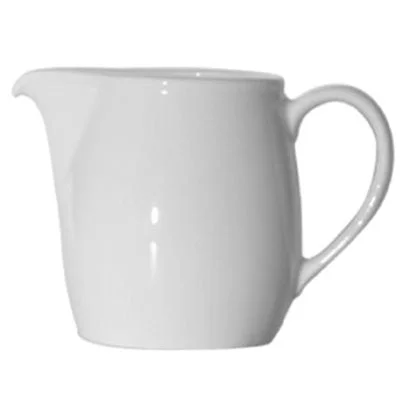 Continental Plain White 9 Oz Jug, White, 12 /Case