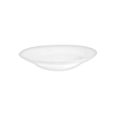 Continental Plain White Nouveau 14 Oz Soup Plate 12 /Case