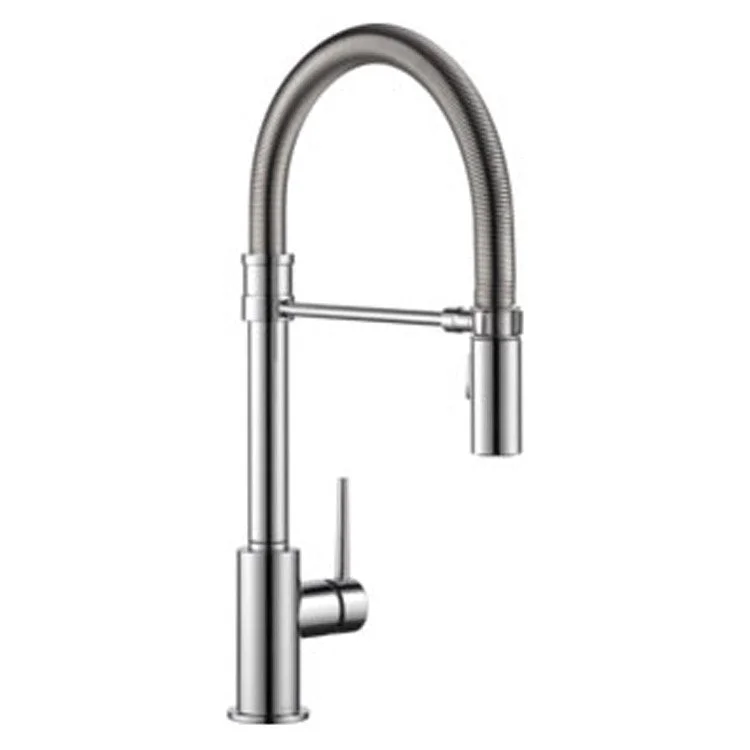 Trinsic Pro Single Handle Pull-Down Spring Spout Kitchen Faucet