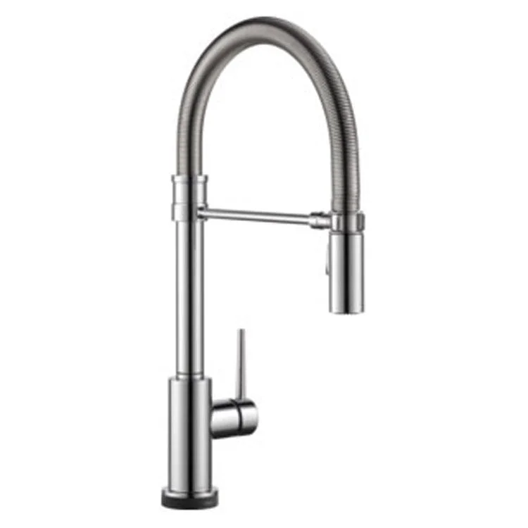 Trinsic Pro Single Handle Pull-Down Spring Spout Kitchen Faucet with Touch2O Technology