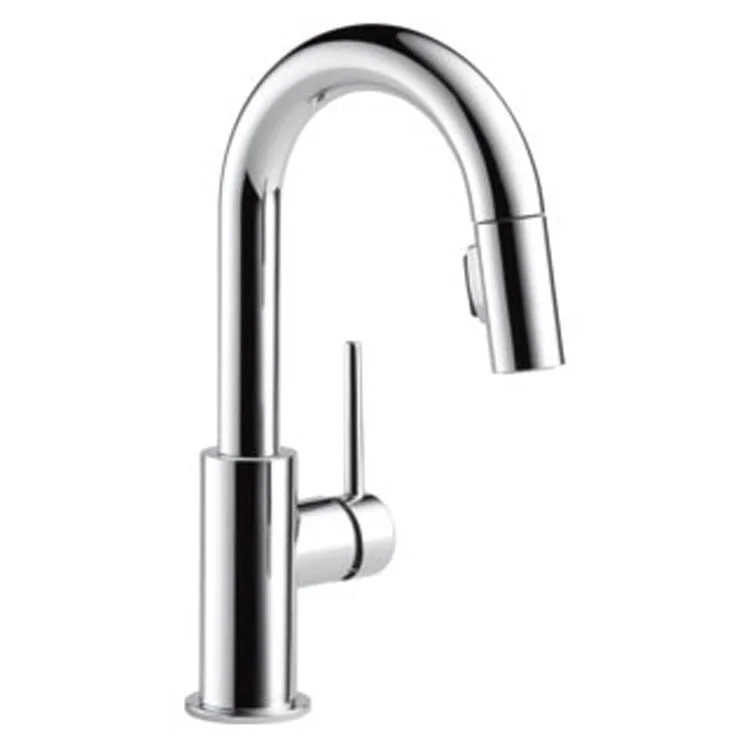 Trinsic Single Handle Pull Down Bar/Prep Faucet