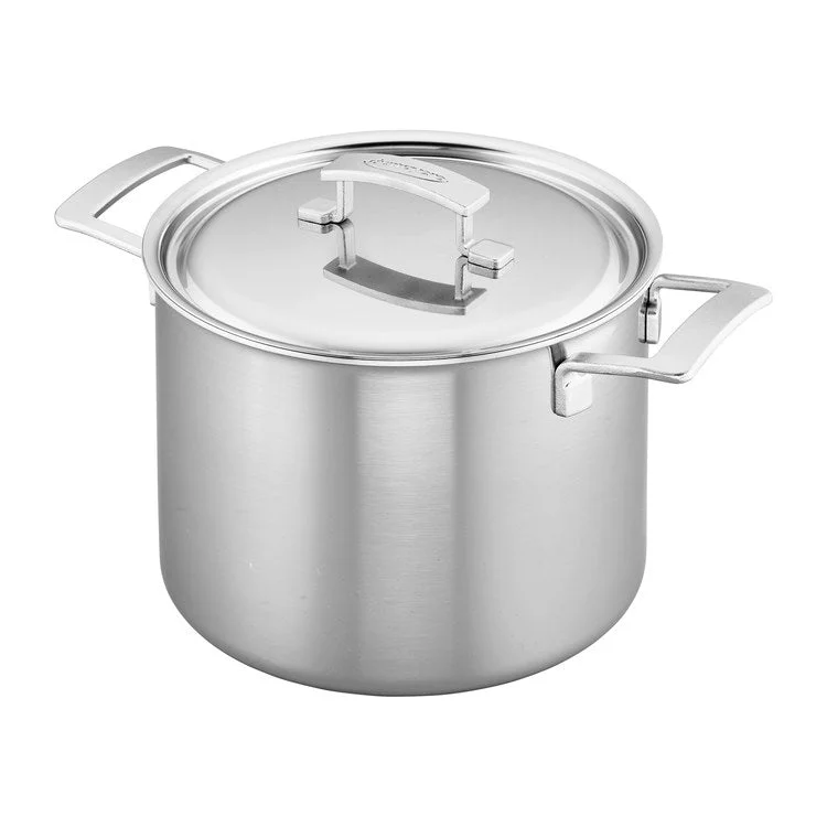 Industry 5-Ply 8-Quart Stainless Steel Stock Pot