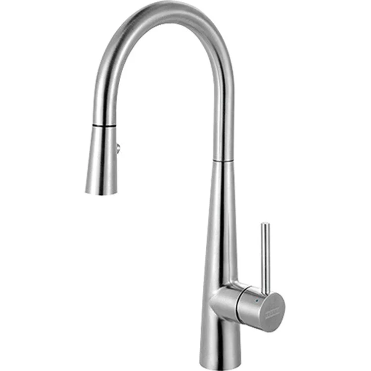 Kitchen Faucet Steel Prep 1 Lever Stainless Steel 1.75 Gallons per Minute