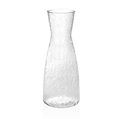 Front Of The House Drinkwise 38 Oz Plastic Carafe, Hammered Design, 6 /Case