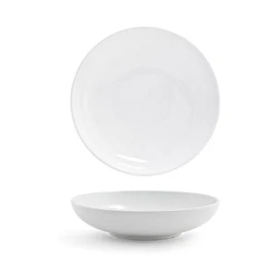 Front Of The House Harmony 34 Oz Low Round Bowl, White 6 /Case