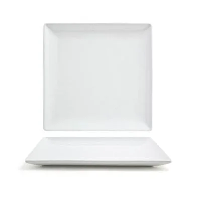 Front Of The House Mod 8.25" Square Plate, White 12 /Case